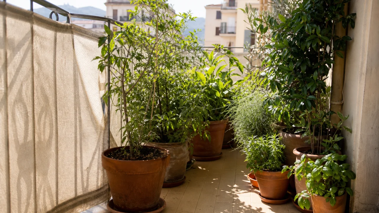 Piante sul balcone con il caldo: cosa fare se parti due giorni