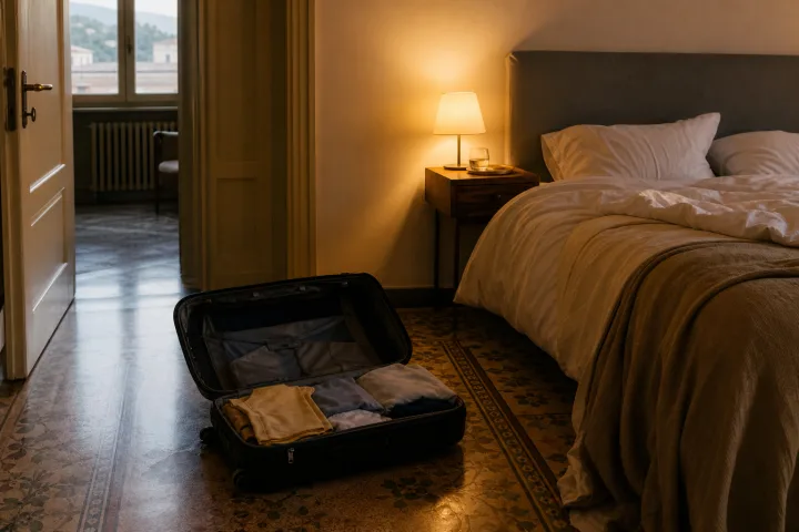 Valigia disfatta e casa in disordine: come non rovinarti il sonno del rientro