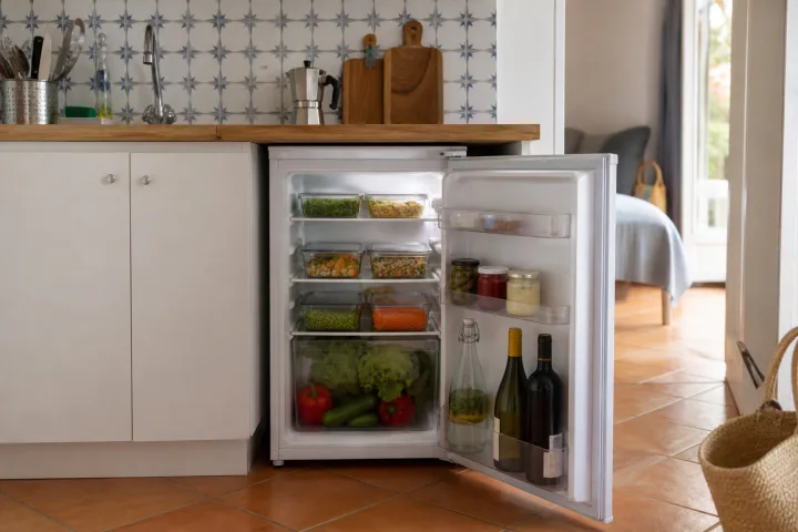 Frigo piccolo in vacanza: come organizzarlo senza schiacciare tutto