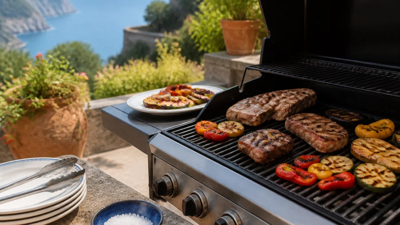 Grigliata di Ferragosto: carne, verdure e salse senza caos