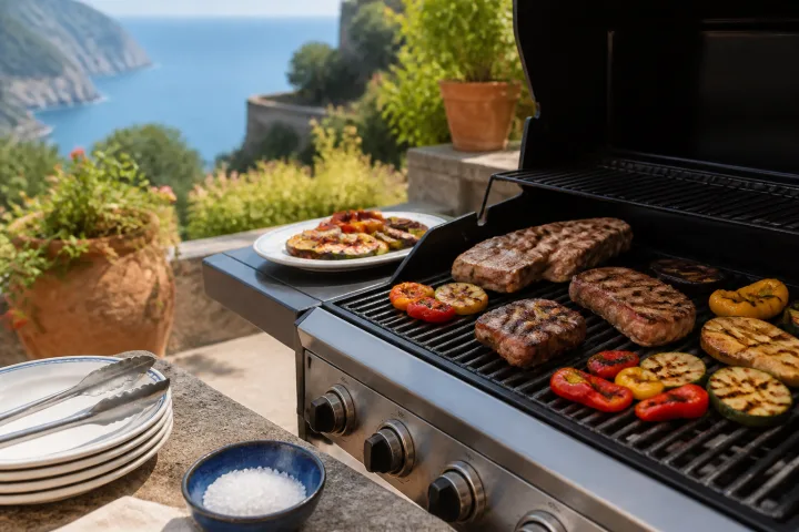 Grigliata di Ferragosto: carne, verdure e salse senza caos